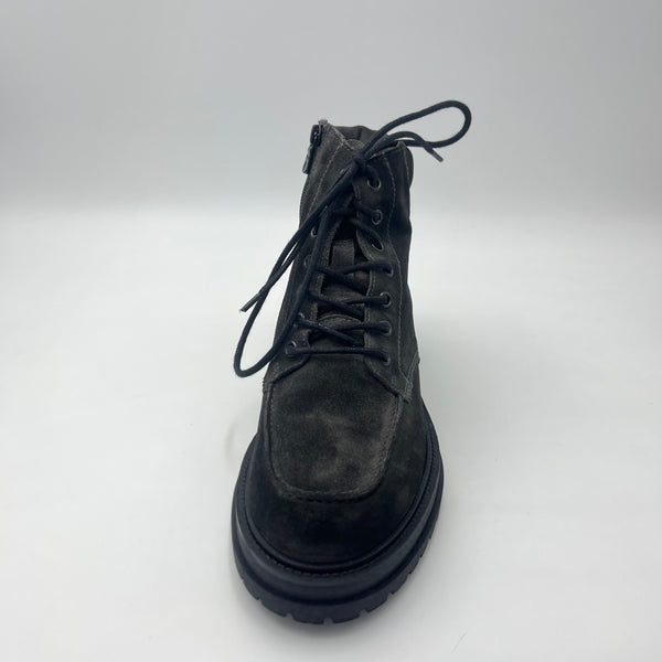Stivaletto Nero Giardini - Camoscio Grigio Carbone