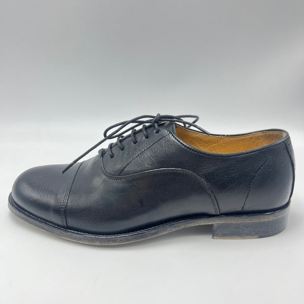 Oxford Exton - Scarpa Francesina Vera Pelle nera