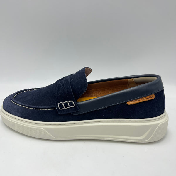 Mocassino Ambitious - Scarpa suede blu navy