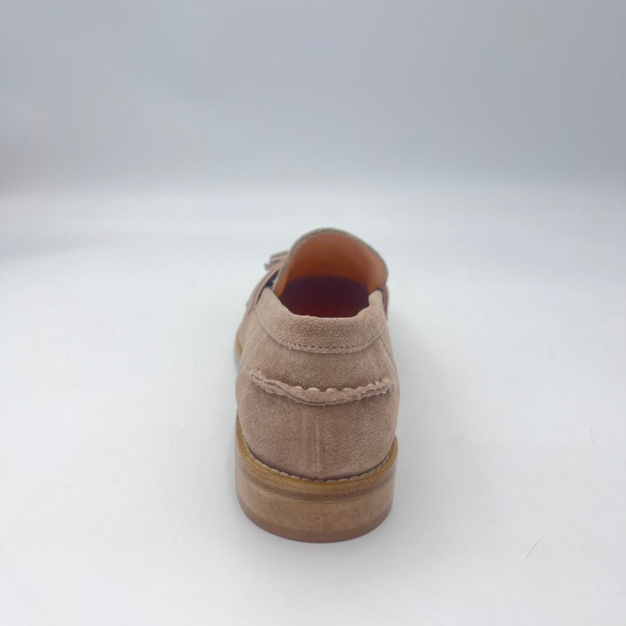 Xkermes mocassino - Mocassino Tassel in Camoscio
