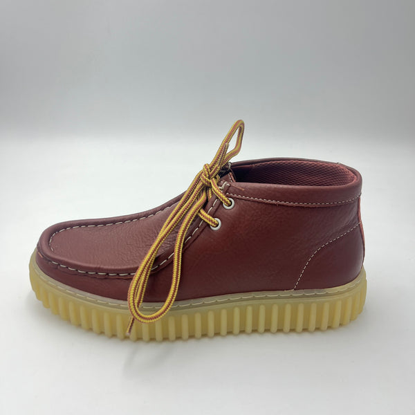 Polacchino Clarks Torhill Hi - Pelle Marrone
