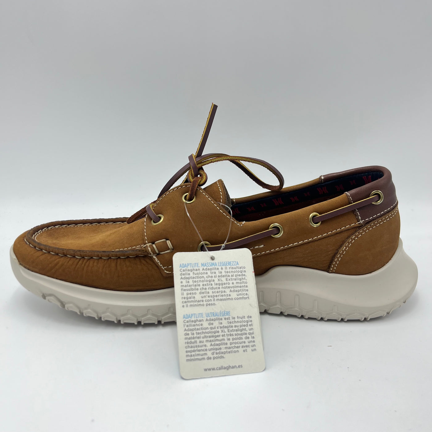 Boat Shoe Callaghan - Scarpa Pelle Cuoio