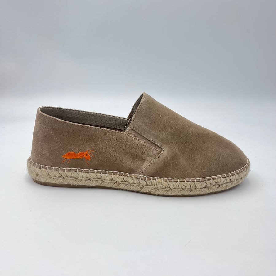 Macarena Espadrillas - Macarena in camoscio Topo