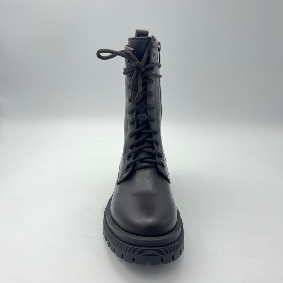Anfibio Crown - Pelle Testa di Moro con Zip — vista 2