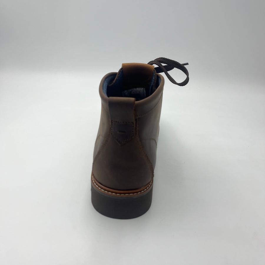 Polacchino Docksteps - Wallabee in Pelle Marrone — vista 4