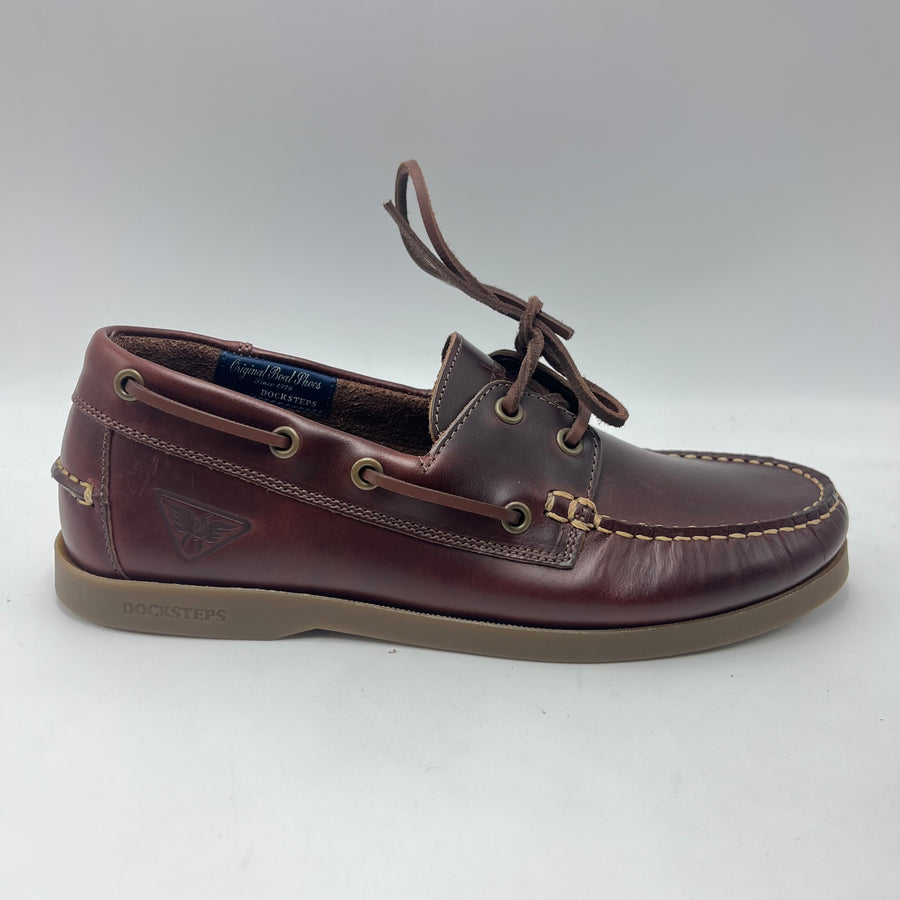 Boat Shoe Docksteps - Scarpa pelle testa di moro
