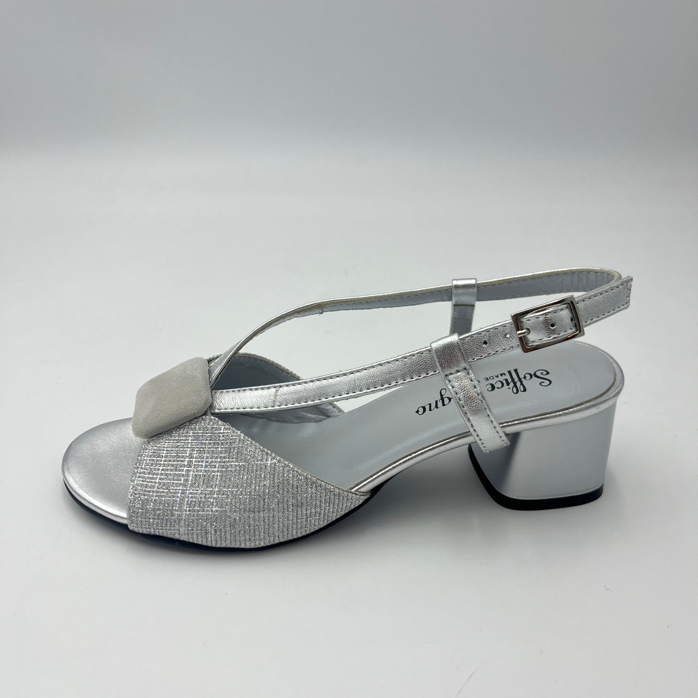 Sandalo Soffice sogno - Sandalo Argento Glitter