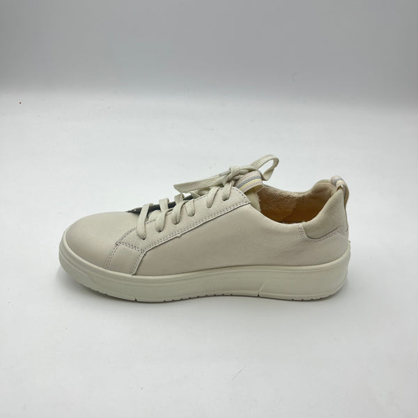 Sneaker Legero - Sneaker Panna con Zip Laterale