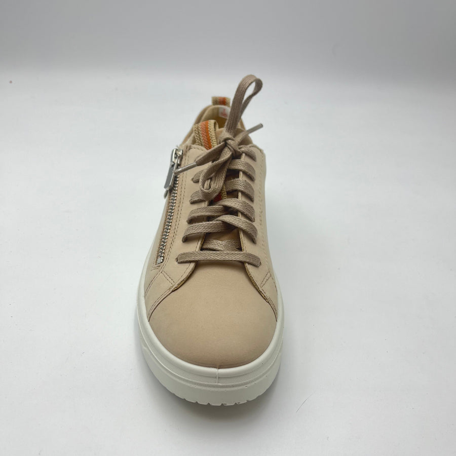 Sneaker Legero - Sneaker Minimal Nude in Pelle e Suede