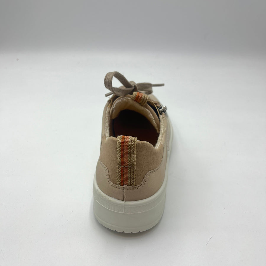 Sneaker Legero - Sneaker Minimal Nude in Pelle e Suede