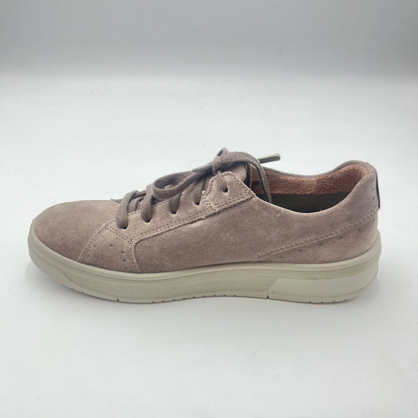Sneaker Legero - Sneaker in Suede Taupe con Zip