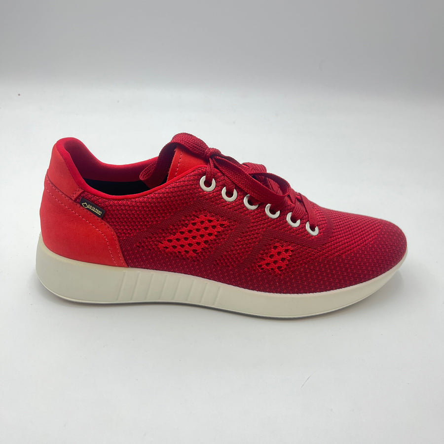Sneaker Legero - Sneaker Tecnica in Maglia Rossa