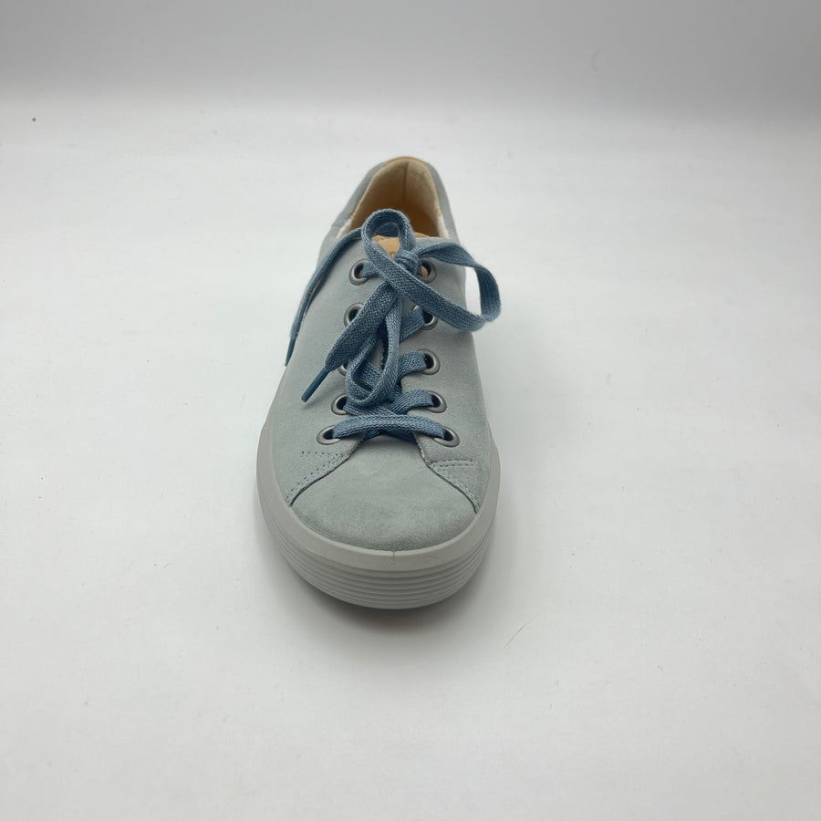 Sneaker Legero - Scarpa Grigia Chiusa in Camoscio
