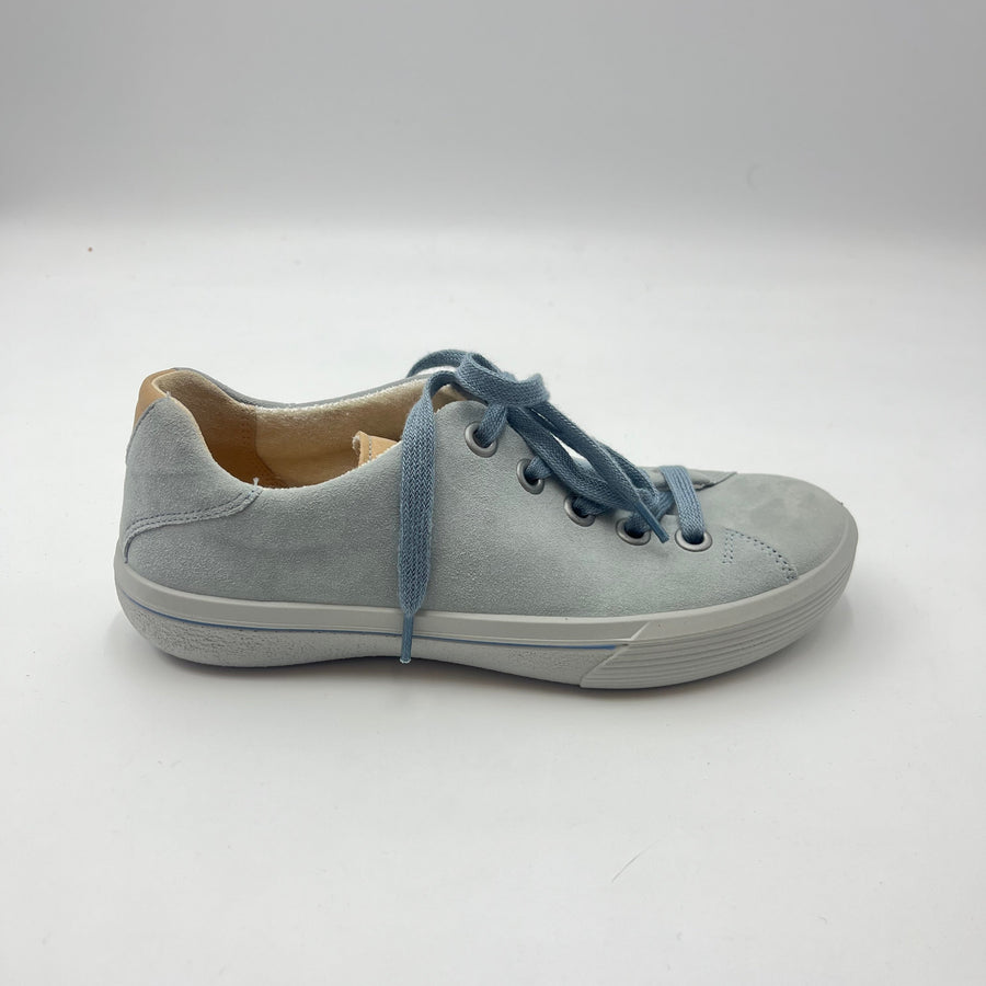 Sneaker Legero - Scarpa Grigia Chiusa in Camoscio