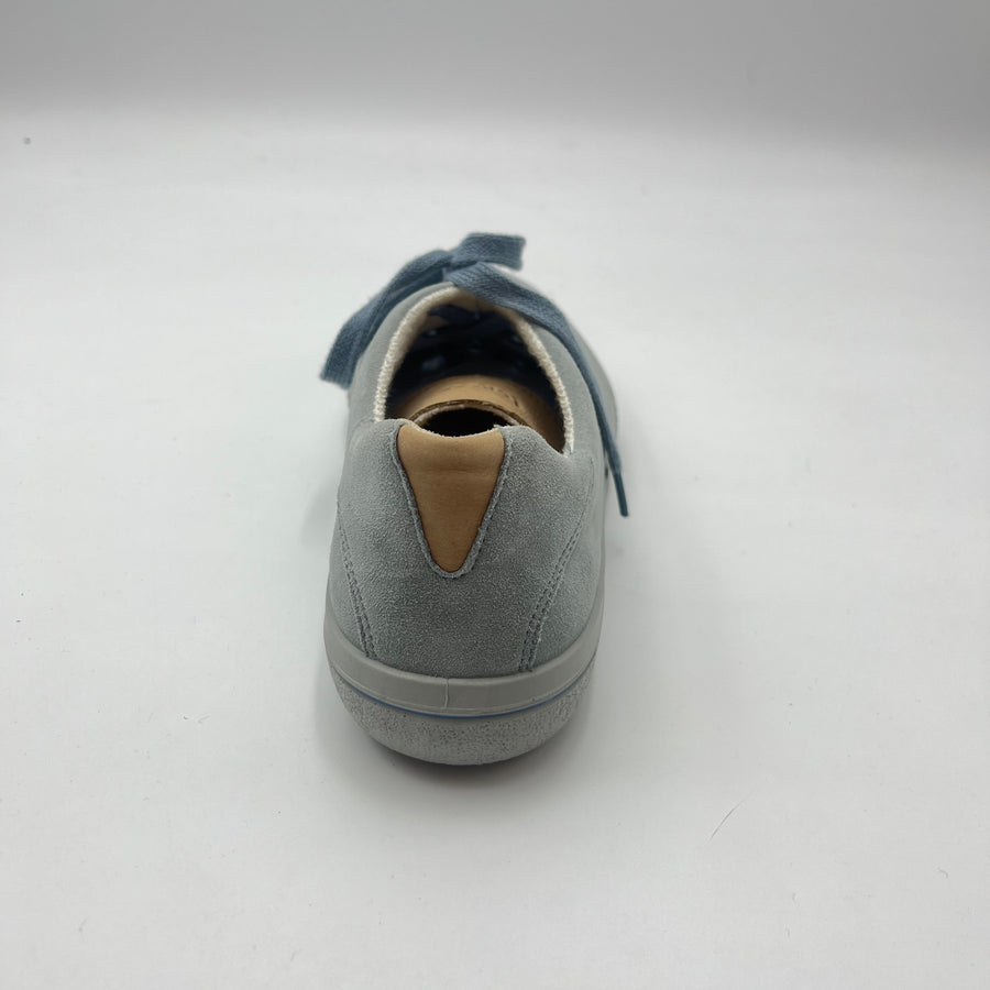 Sneaker Legero - Scarpa Grigia Chiusa in Camoscio