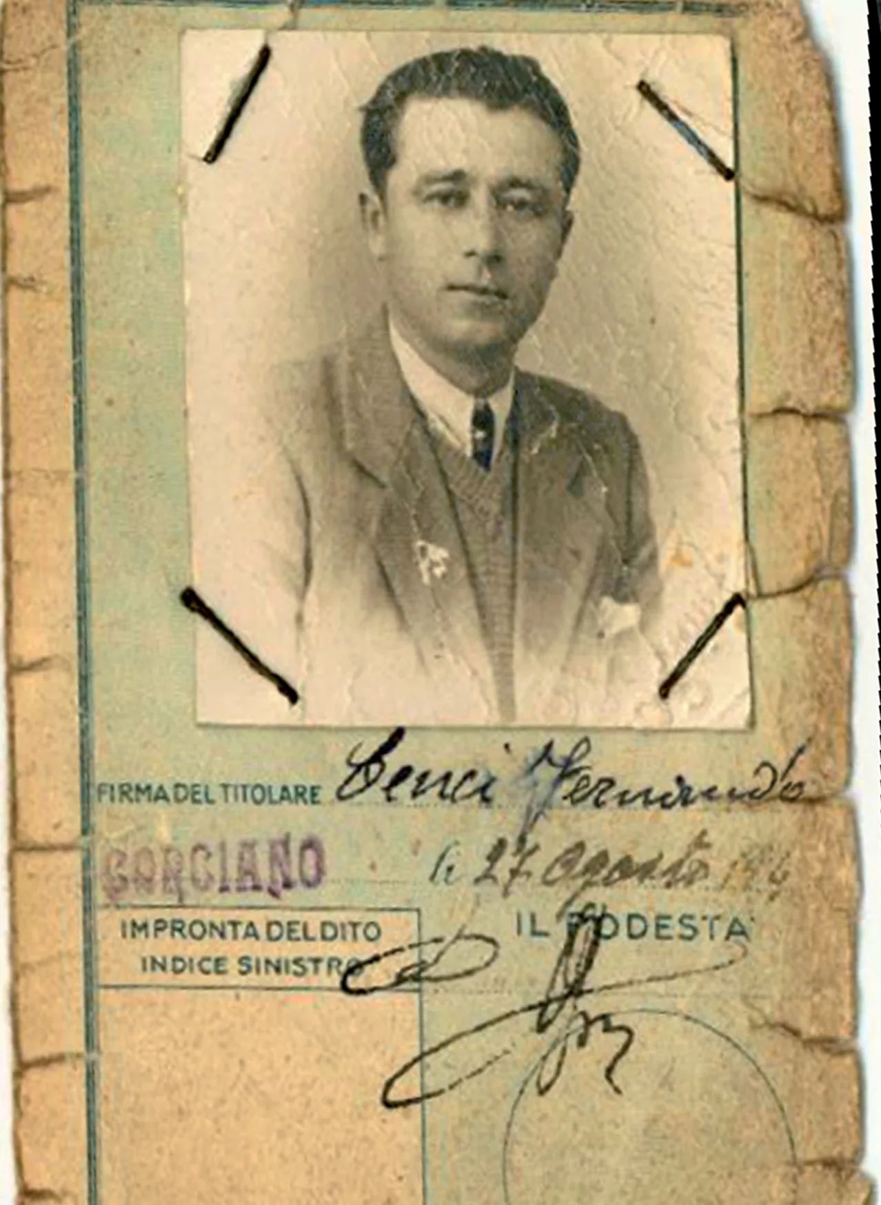 Documento d'identità